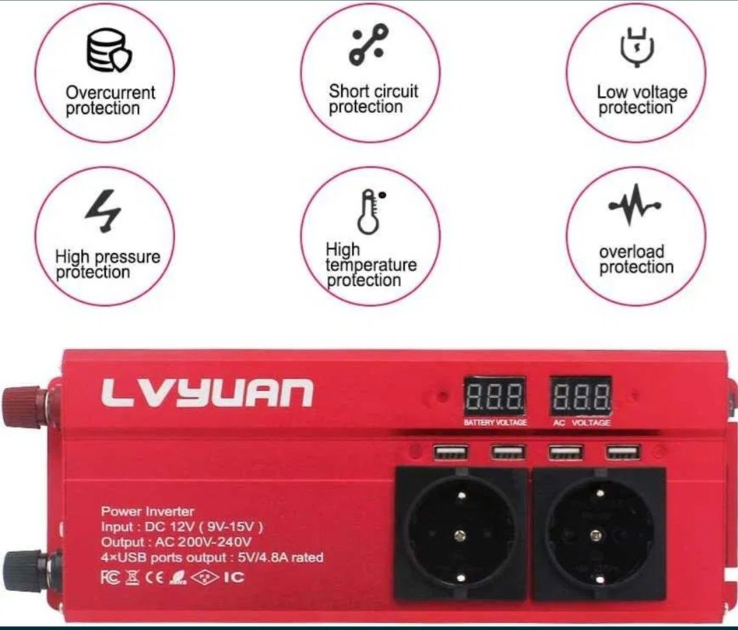 Inverter 5000w 12v/220v