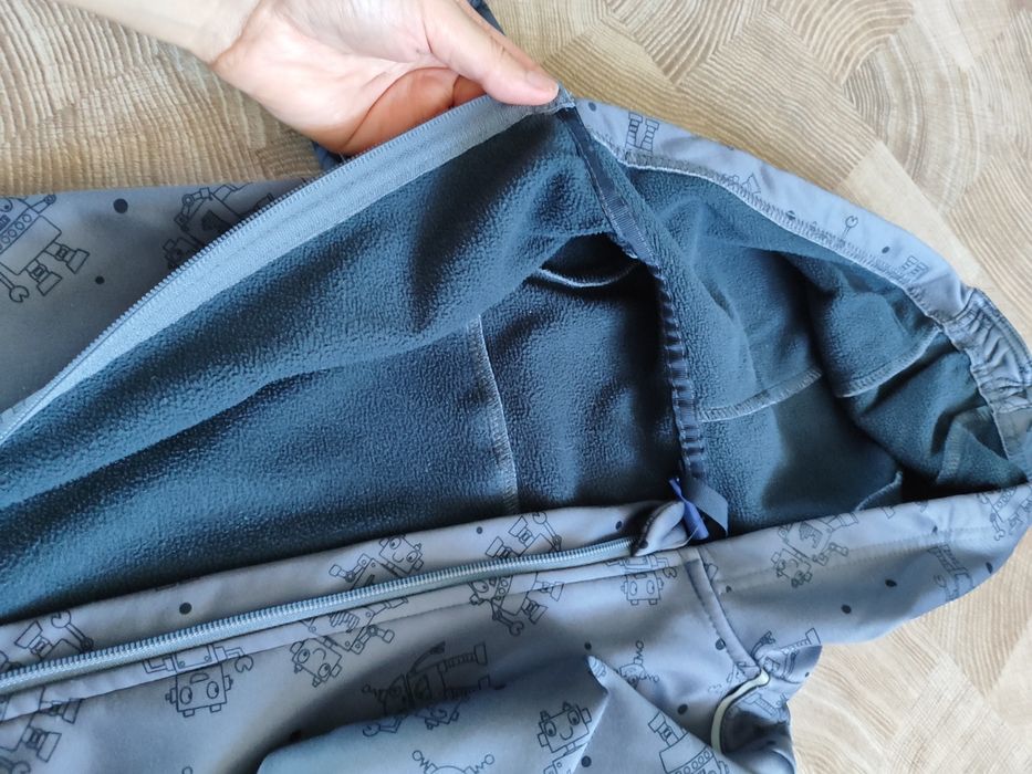 Демісезонний флісовий комбінезон Lupilu 86-92 розмір для хлопчика