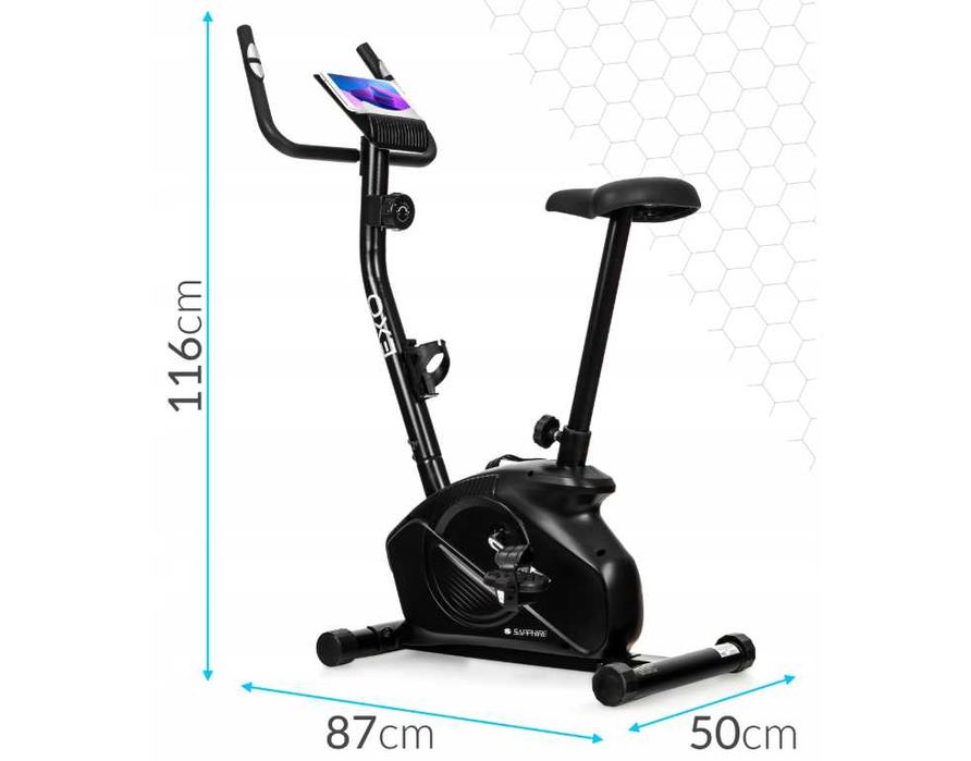 Rowerek stacjonarny + mata GRATIS Zestaw treningowy do ćwiczeń jogi