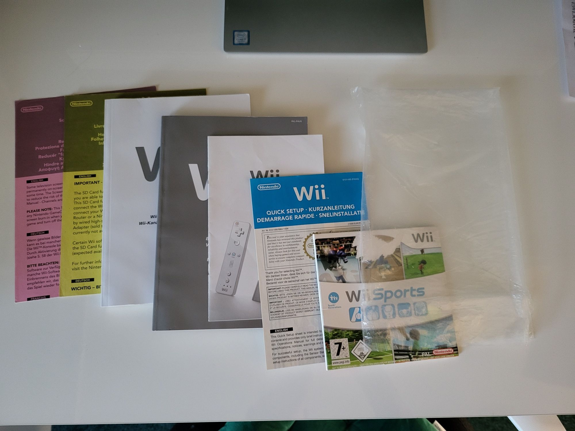 Nintendo Wii instrukcje 2006 rok