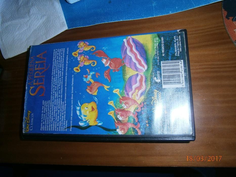 A Pequena Sereia VHS