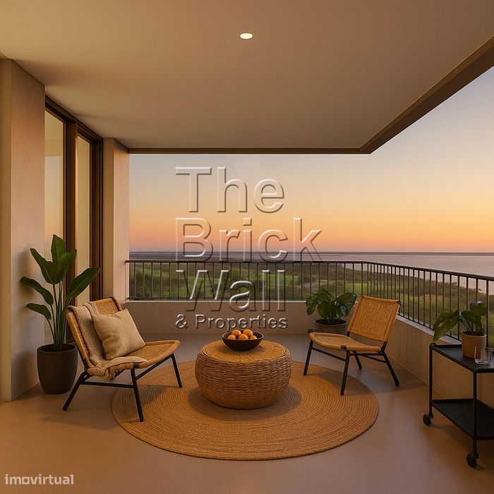 Apartamento em urbanização premium junto ao rio Tejo