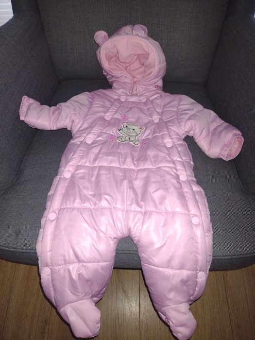 Kombinezon zimowy dziewczęcy