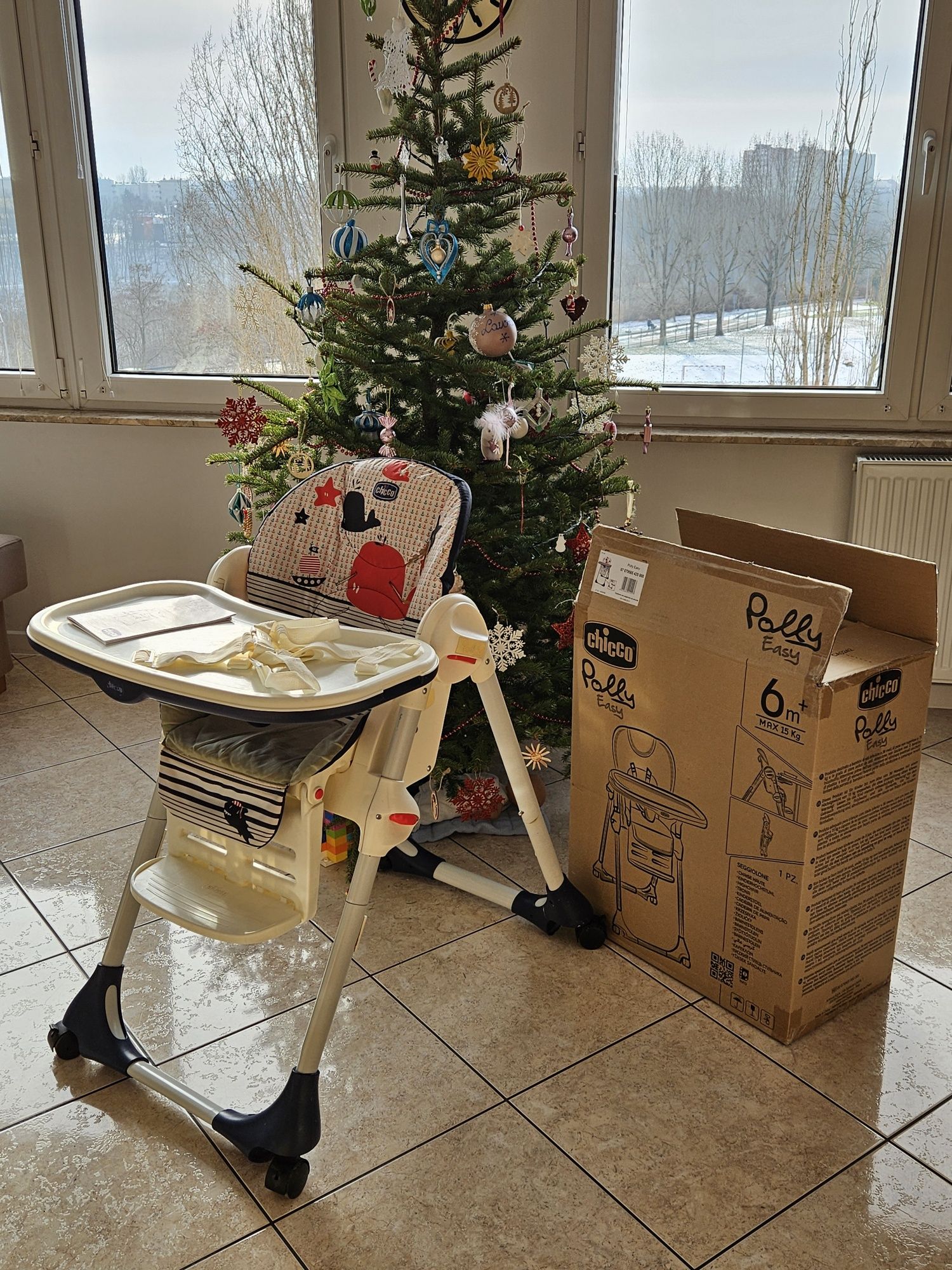 Krzesełko Dziecięce Chicco Polly Easy krzesło niemowlęce