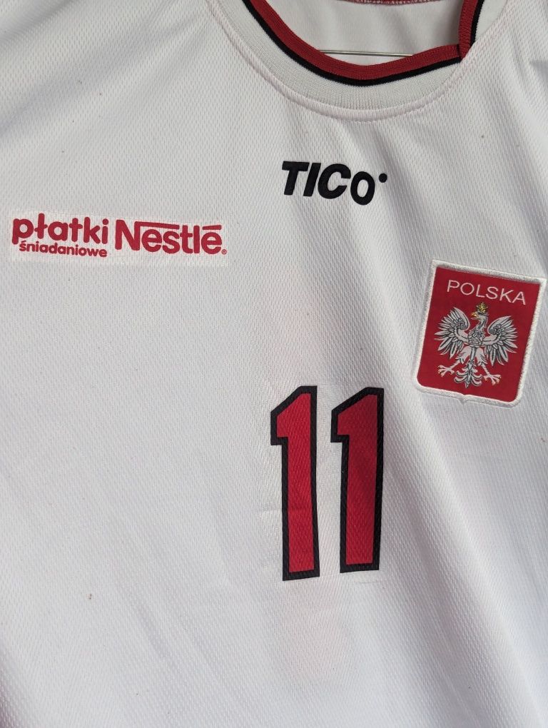 Koszulka piłkarska reprezentacja Polski Tico vintage 2000 XXL