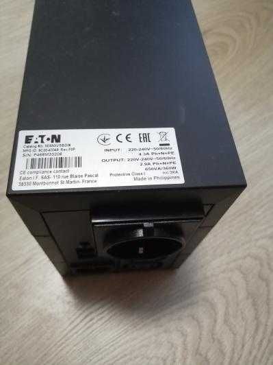 ИБП Eaton 5E 650VA, USB, DIN евророзетка (5E650IUSBDIN) новый