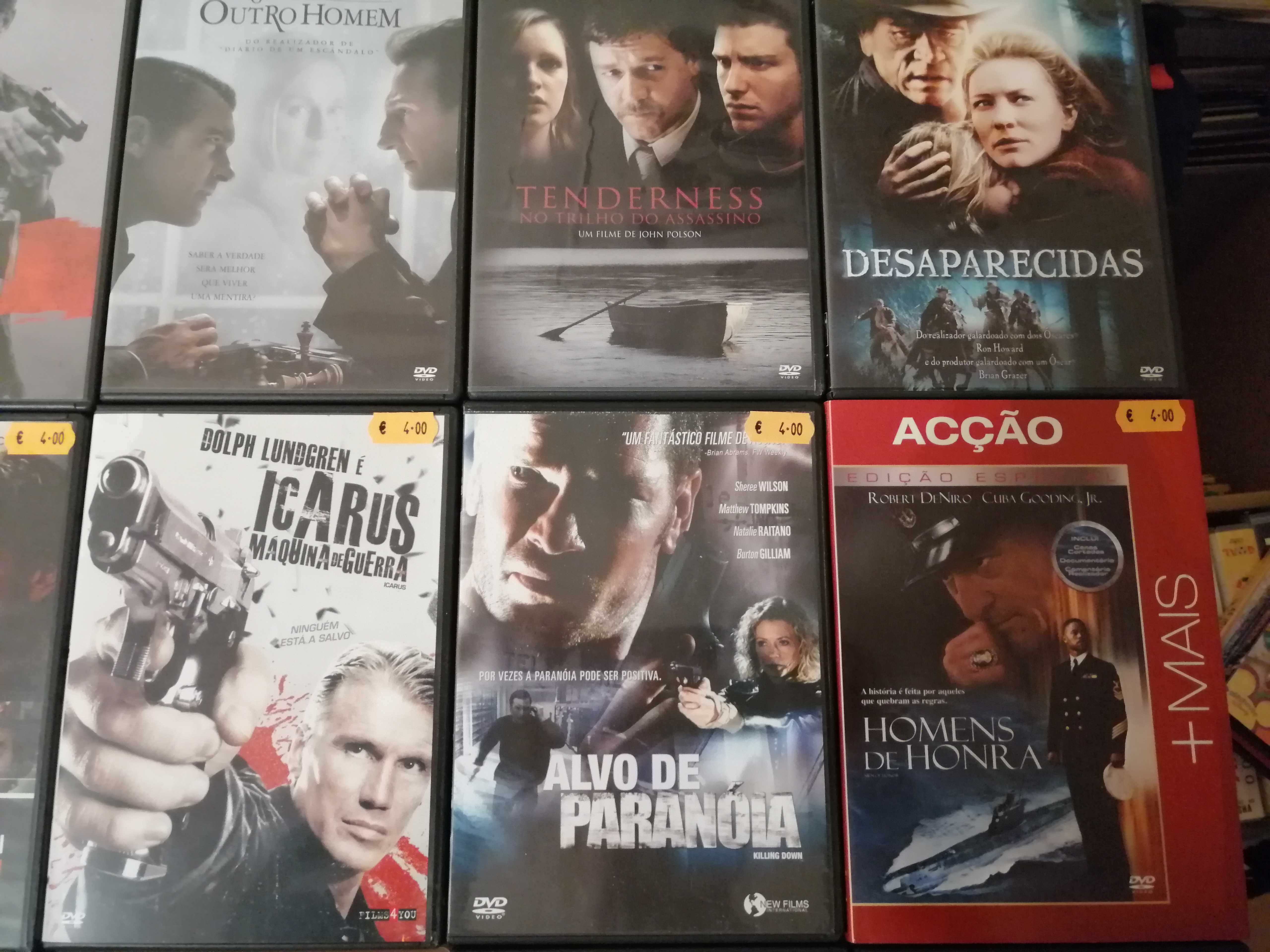 Filmes em Dvd com Muita Acção e Suspense - Novas Entradas.