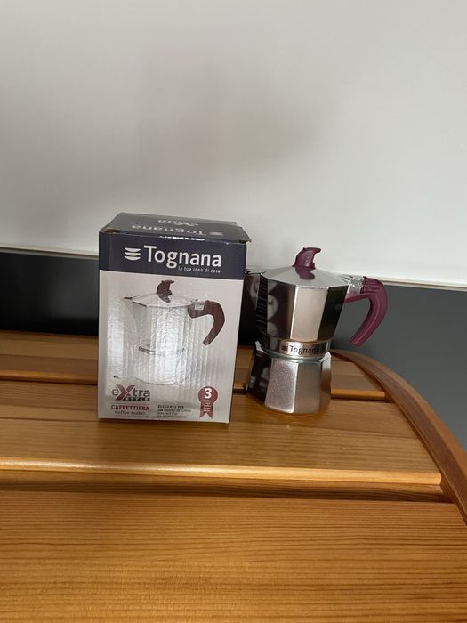 Kawiarka nowa aluminiowa