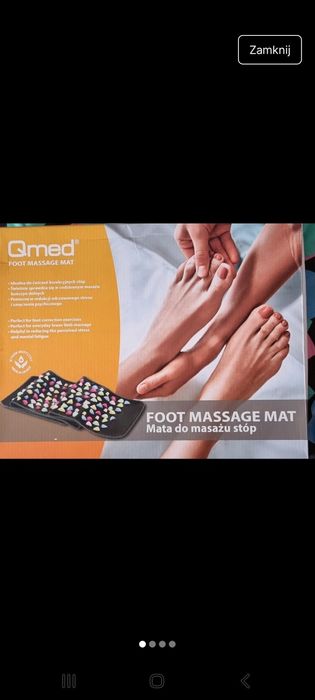 Mata do masażu stóp QMed