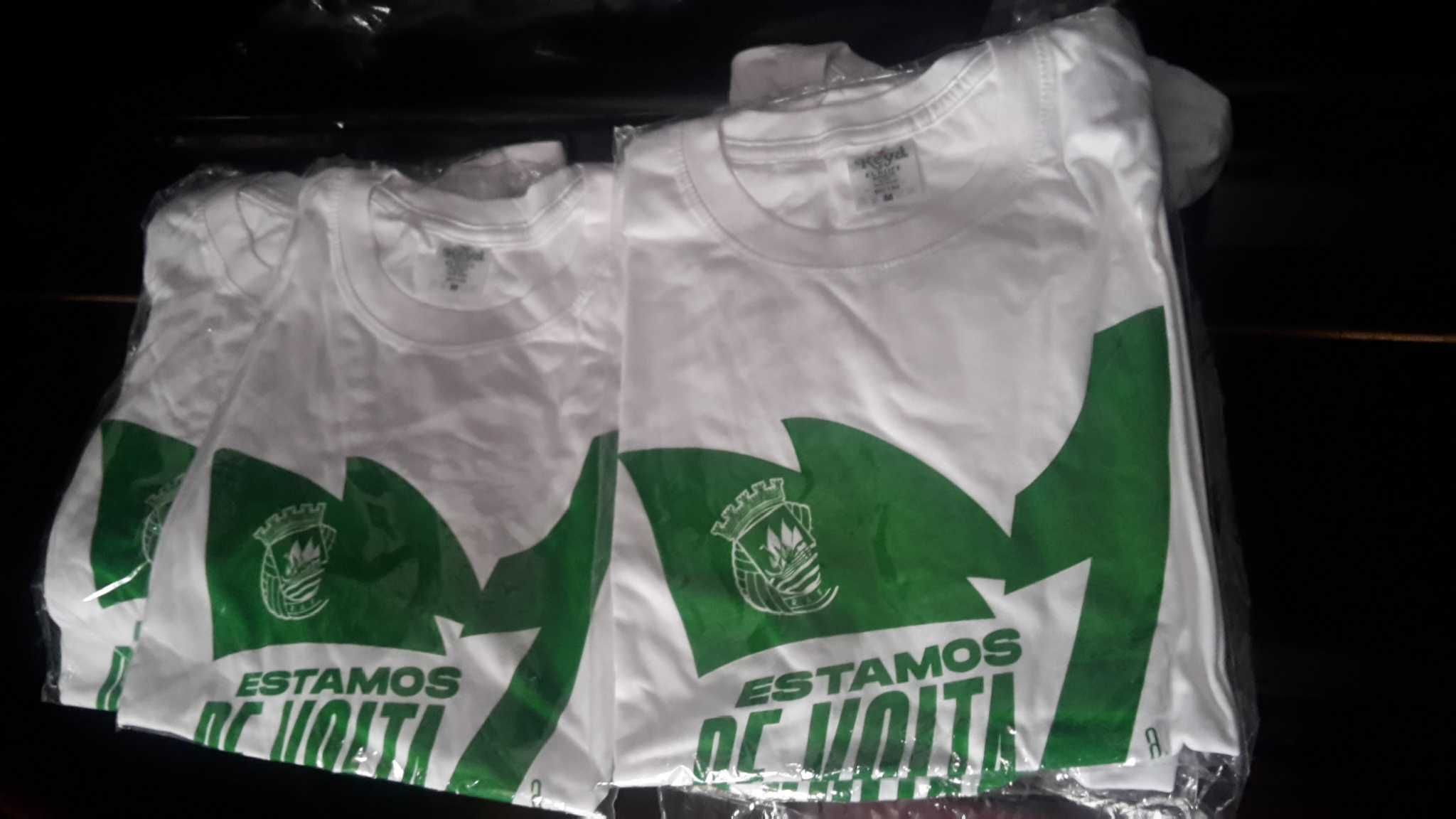 6 T-SHIRTS RIO AVE Desporto. Novas. Embaladas. 2 Fotos