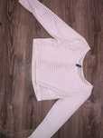 Camisola branca com riscas H&M