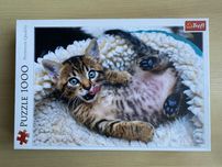 Puzzle Trefl 1000 Wesoły kotek