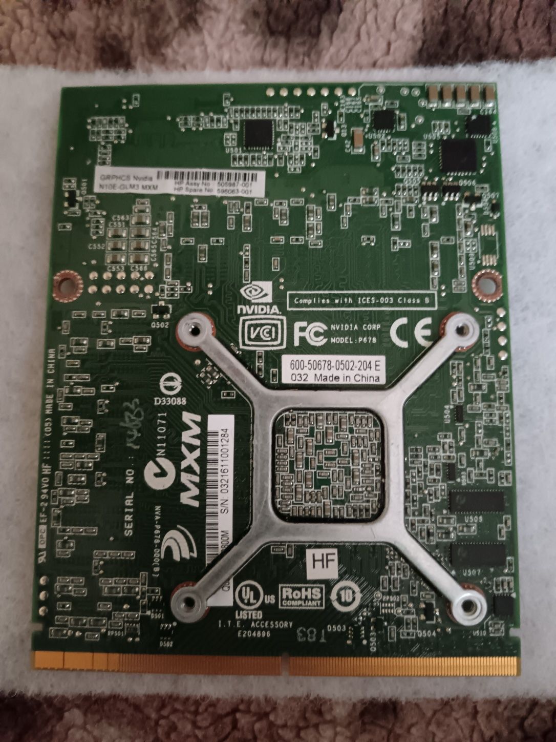 Grafika NVIDIA Quadro FX 3800M 1GB LAPTOP