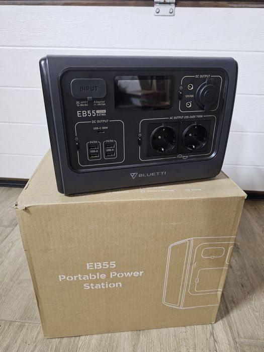 Зарядна станція BLUETTI EB55 Portable Power Station 700W
