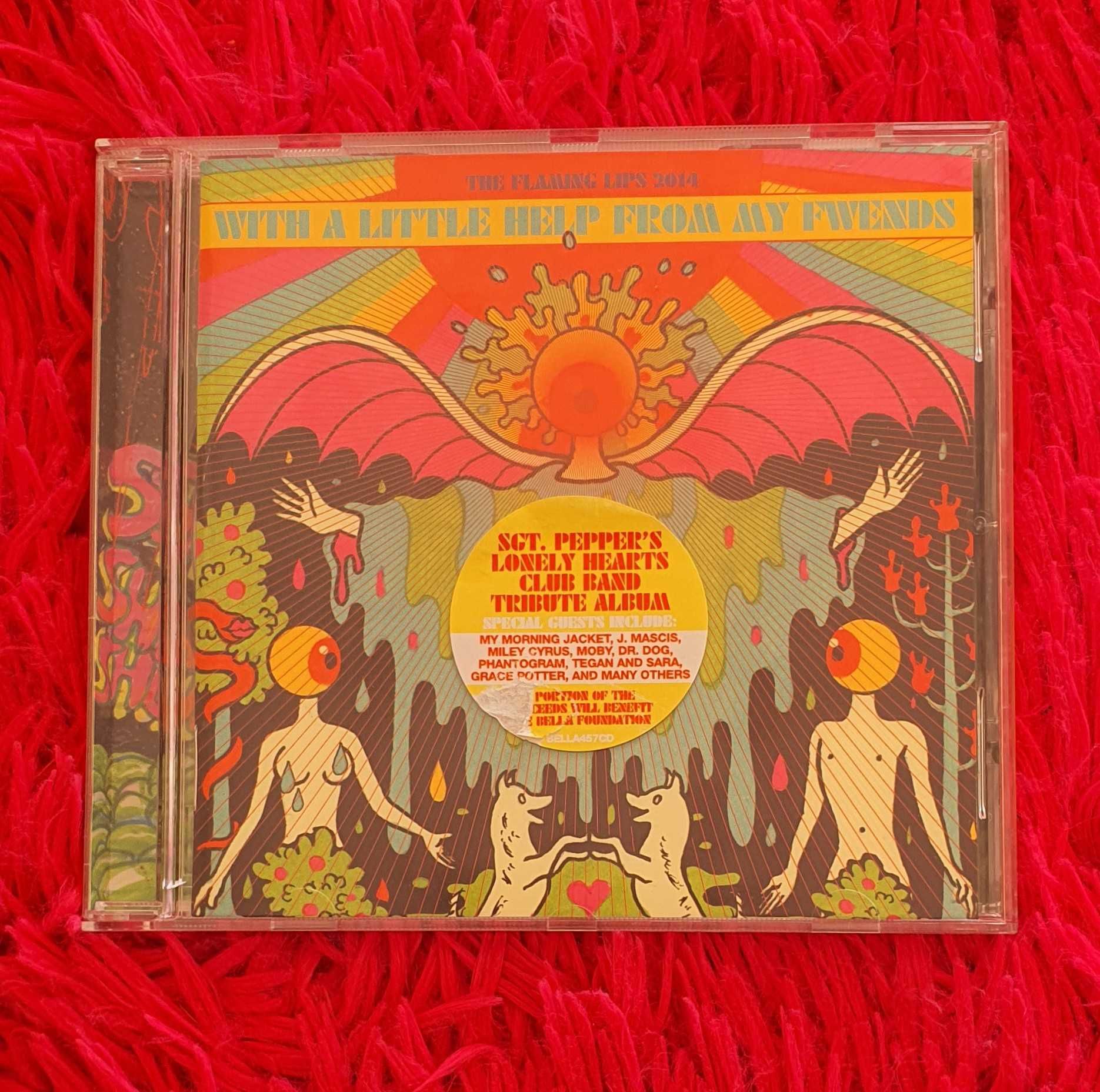 The Flaming Lips With a Little Help From My Fwends CD jewel case 2014