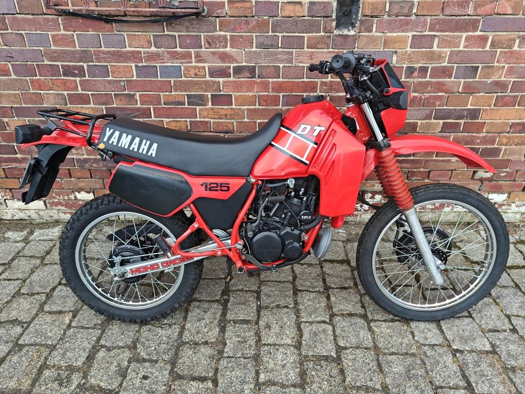 Yamaha DT 125 .1986r. classic enduro 10000km