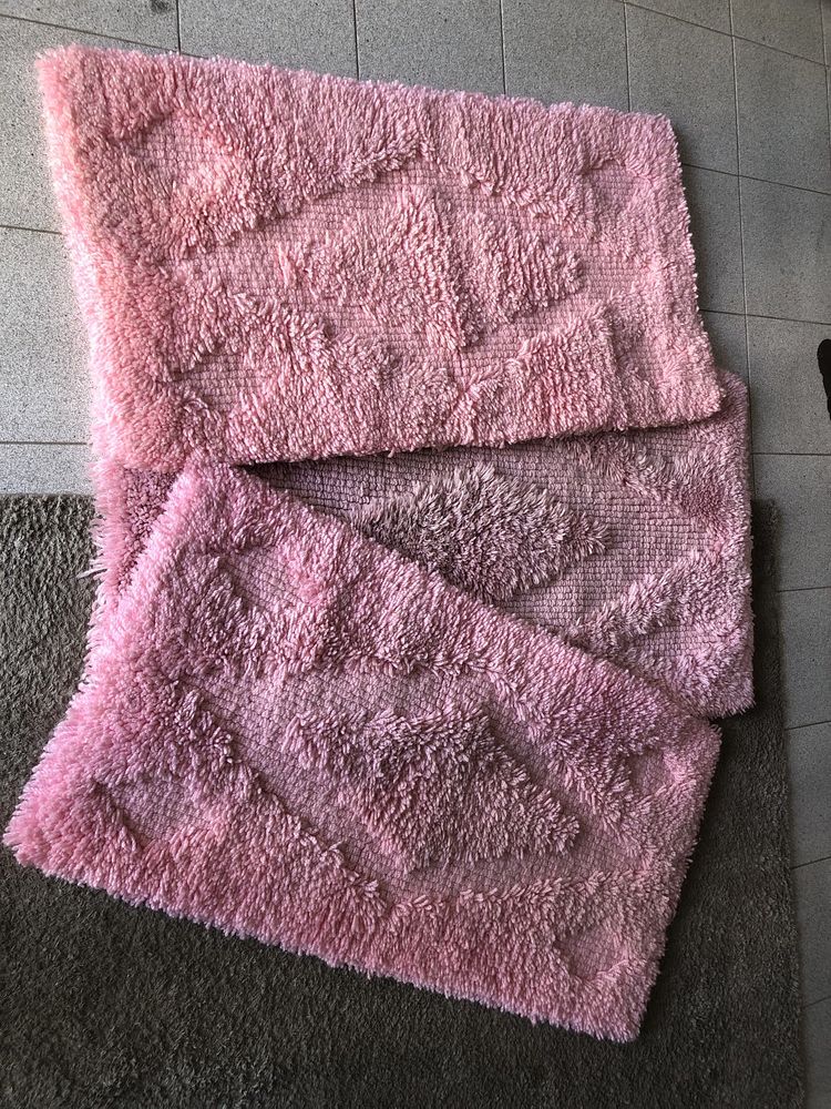 Conjunto de tapetes de quarto