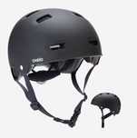 Capacete para Patins/Skate/Trotinete MF500 Preto
