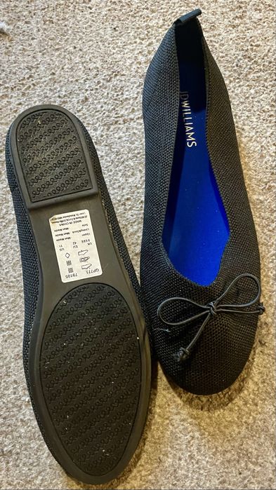 Baleriny JD Williams UK 9 43 na stopy ~28 cm