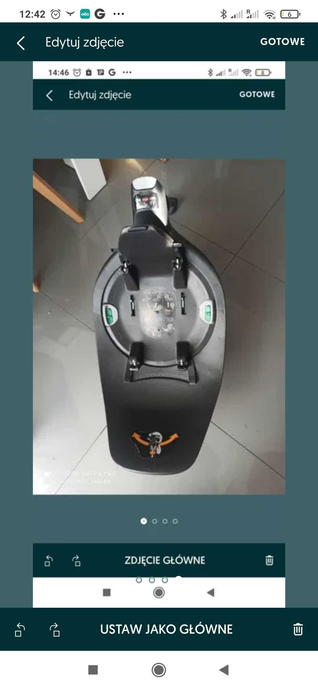 Baza cybex cloud z obrotowa