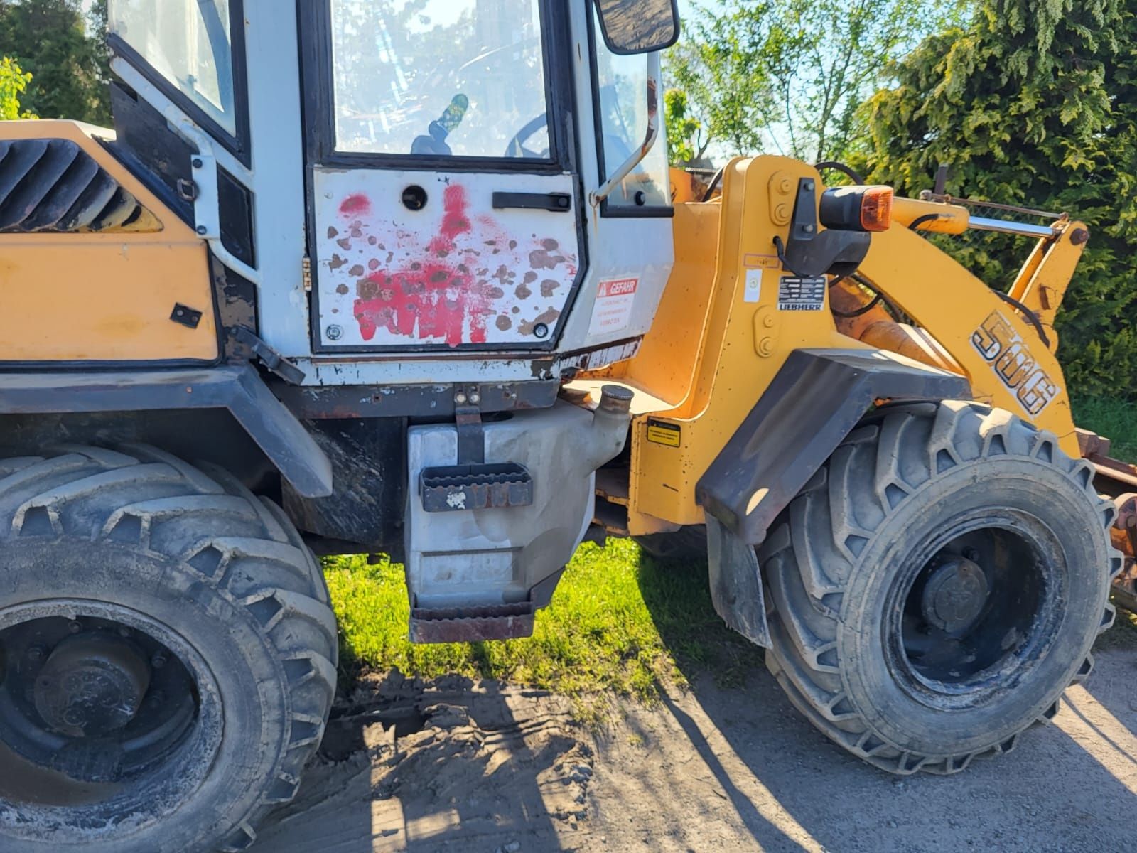 Ładowarka przegubowa koparka Liebherr stereo