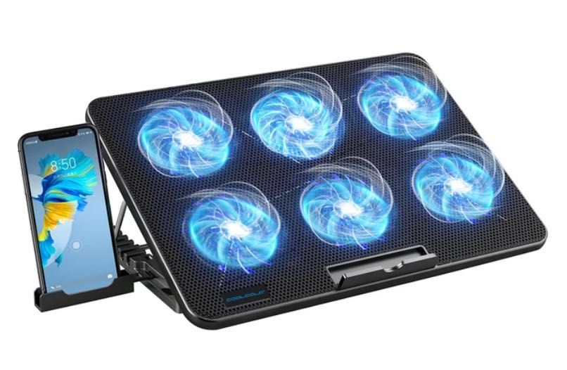Coolcold 15.6-17.3 calowa podstawka chłodząca do laptopa