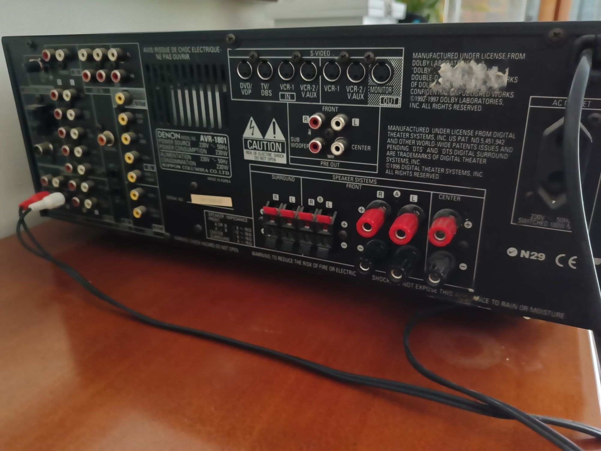Amplituner denon avr-1801 + pilot