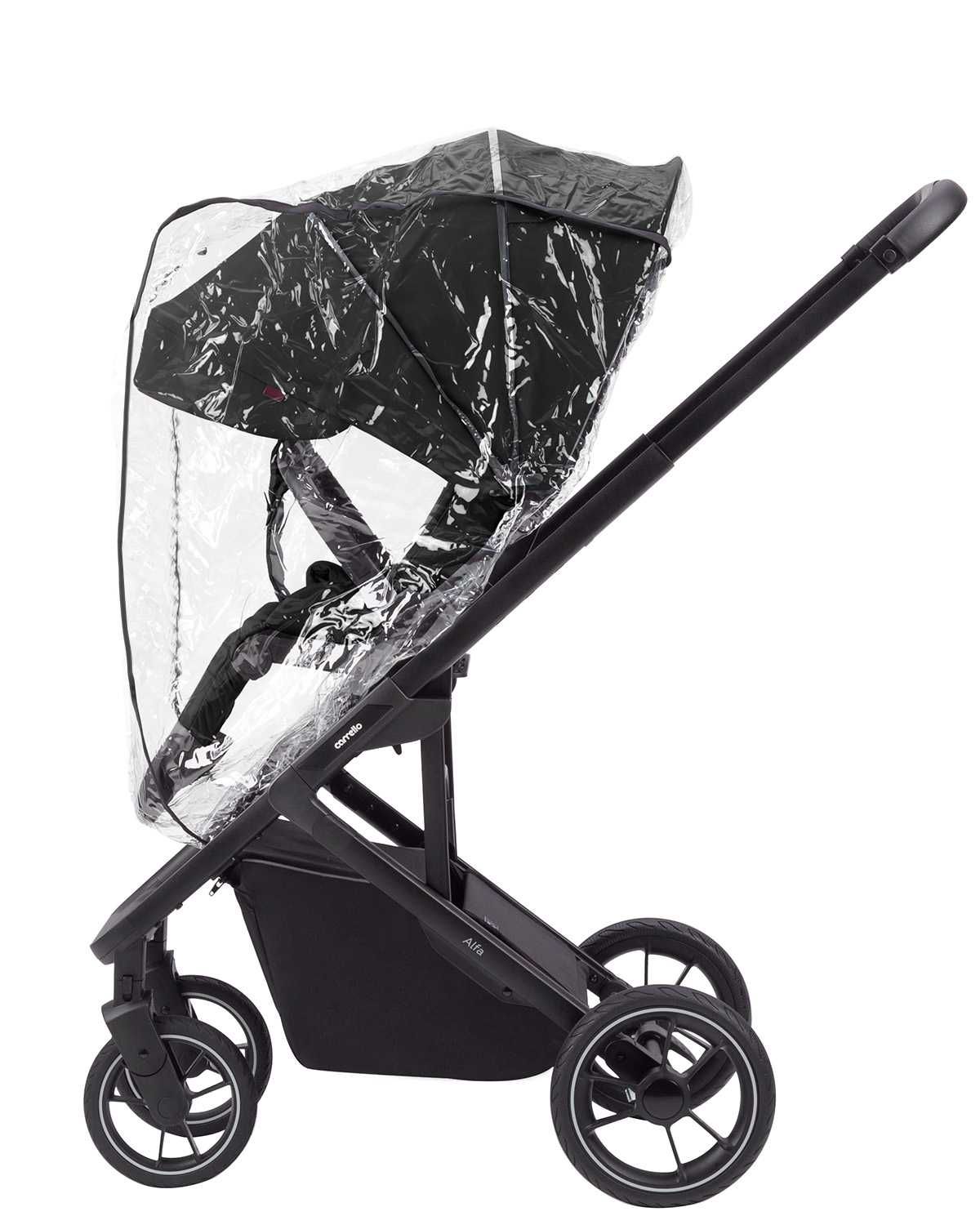 Wózek dla dziecka CARRELLO Alfa 2023 CRL-5508 Midnight Black