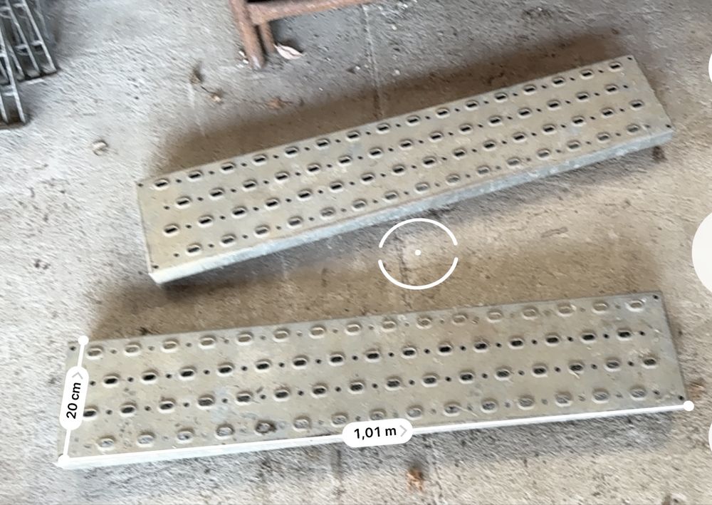 Stopnie schodowe ocynk 100x20 krata wema