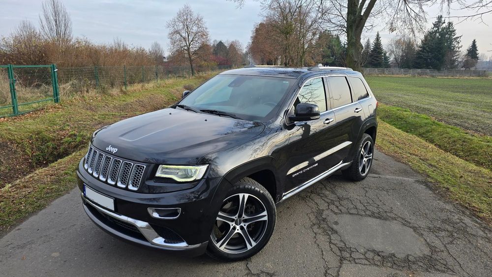 Jeep Grand Cherokee 3.0CRD 250KM SUMMIT Zadbany Po Serwisie 3 letnia Ceramika