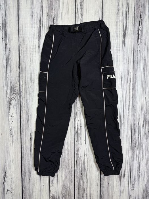 Fila костюм оригинал женский чёрный xs размер nylon нейлоновый