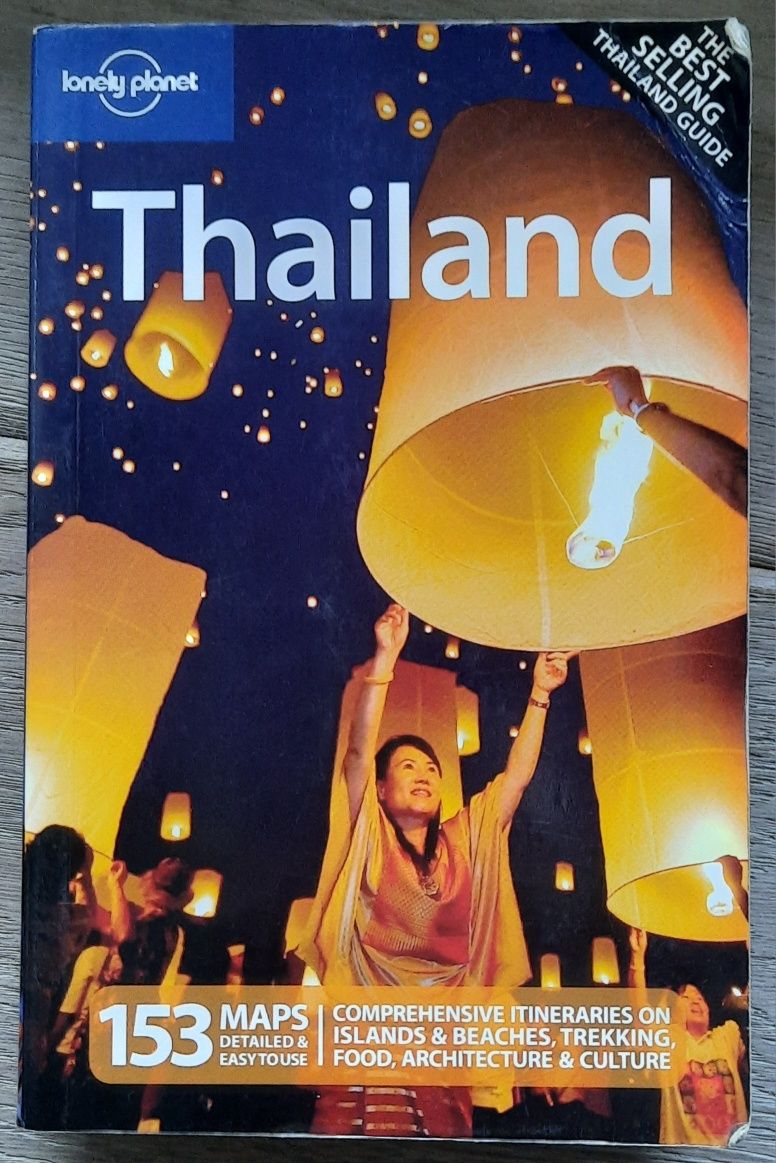 THAILAND  przewodnik z 153. mapami  lonely planet
Wydawnictwo: lonely