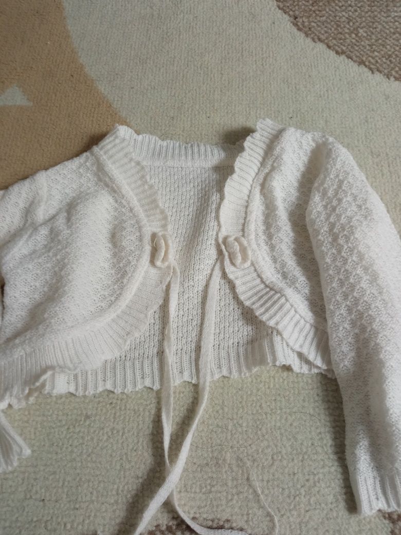 Sukienka elegancka + ażurkowe bolerko firmy Butik