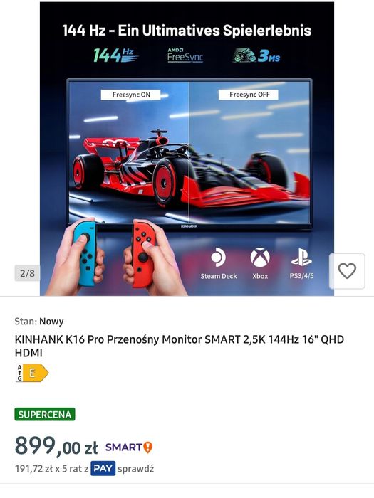 KINHANK K16 Portable Monitor.