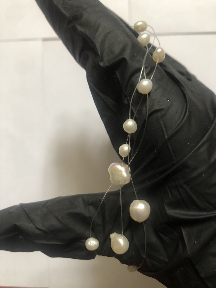 Жемчуг перлини ожерелье бусы из жемчужин намисто із перлин