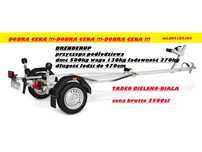Brenderup 150500UB lekka podłodziówka  przyczepa podłodziowa do małych łodzi