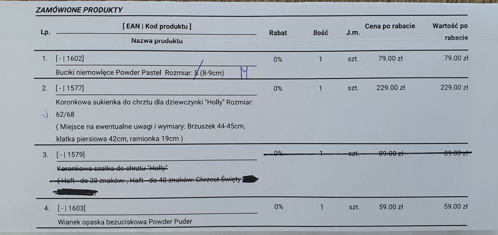 Urocza sukienka BOHO z dodatkami do chrztu Sophie Design Holly 62/68