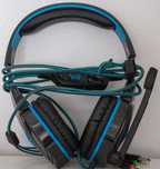 Kotion Each G4000 USB Azul - Auscultadores Gaming com Microfone