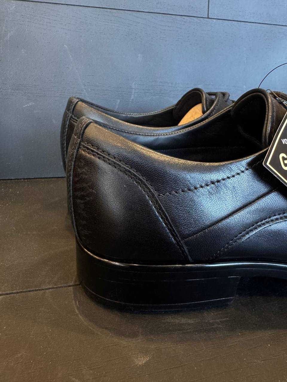 Шкіряні туфлі ECCO Gore-Tex оригінал (41, 48)
