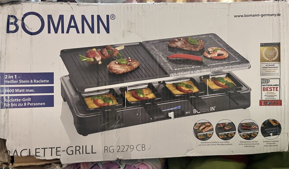 Продам Raclette-гриль BOMANN RG 2279 CB