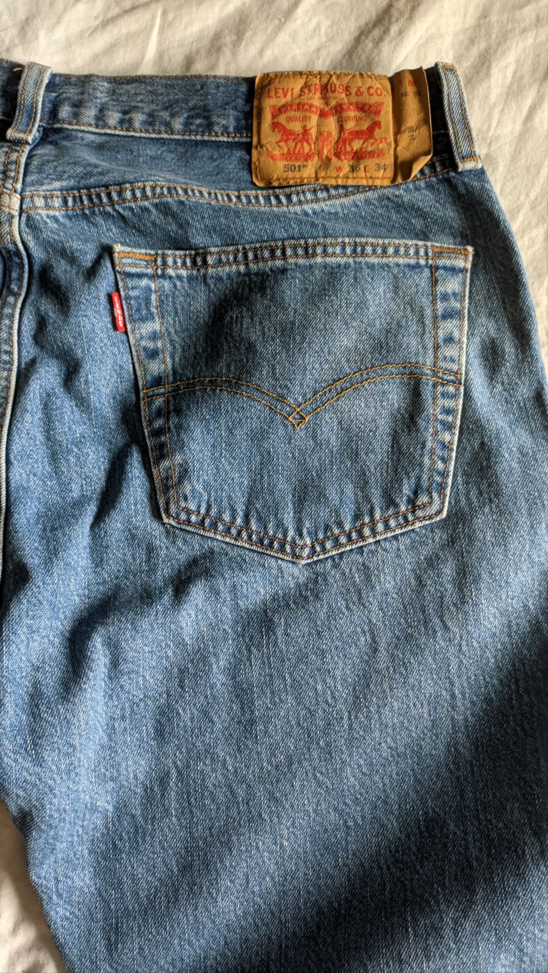 Levis 501 Original Jeans