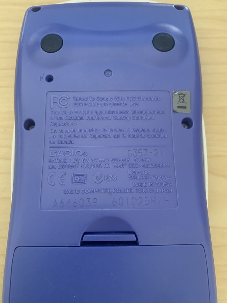 Maquina calculadora gráfica - Casio