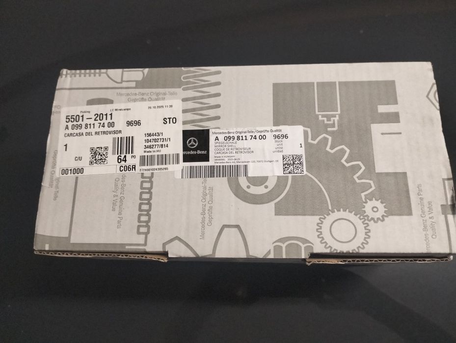 Capa espelho Mercedes CLA