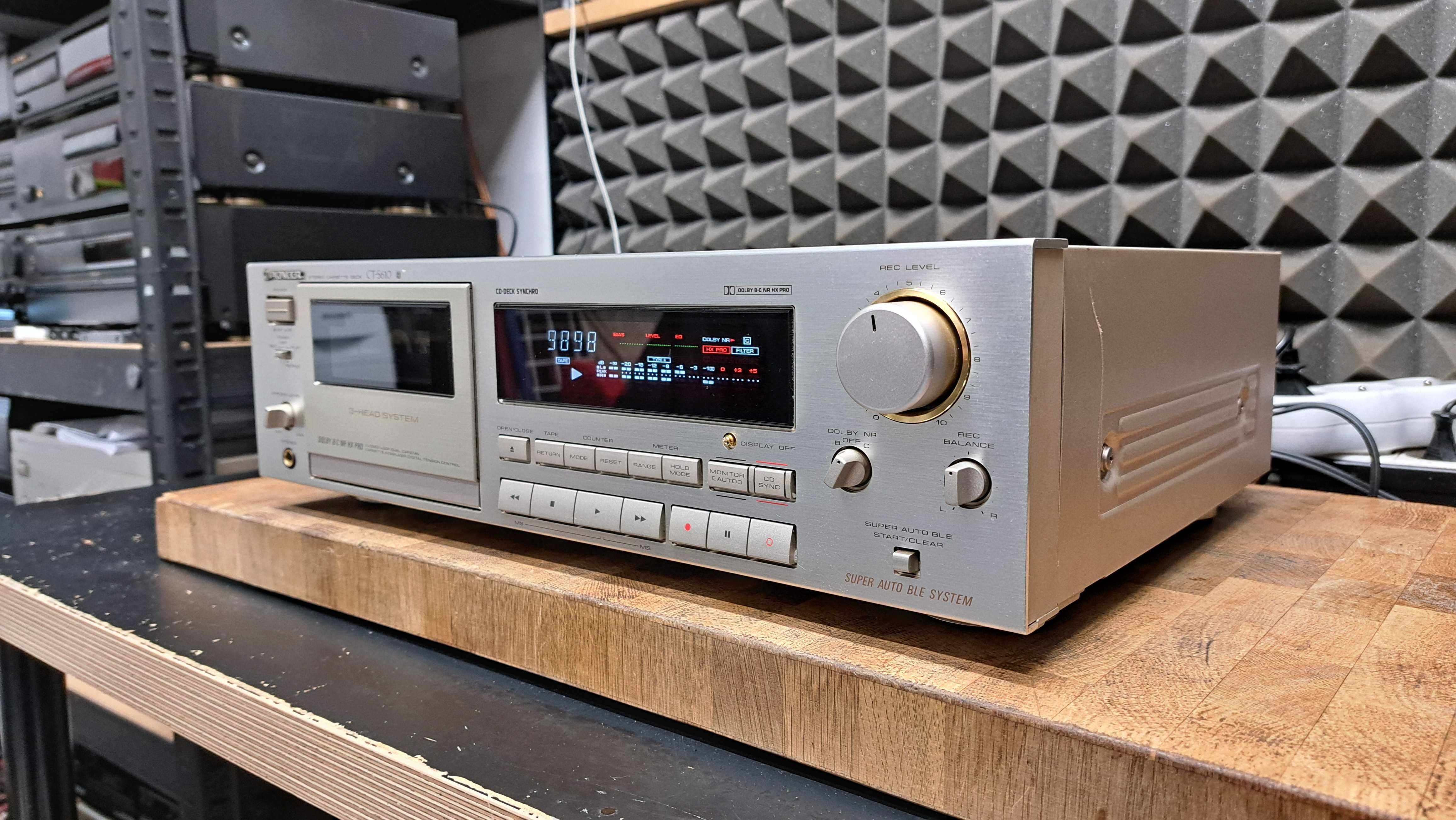 Deck Pioneer CT-S610-G 3head