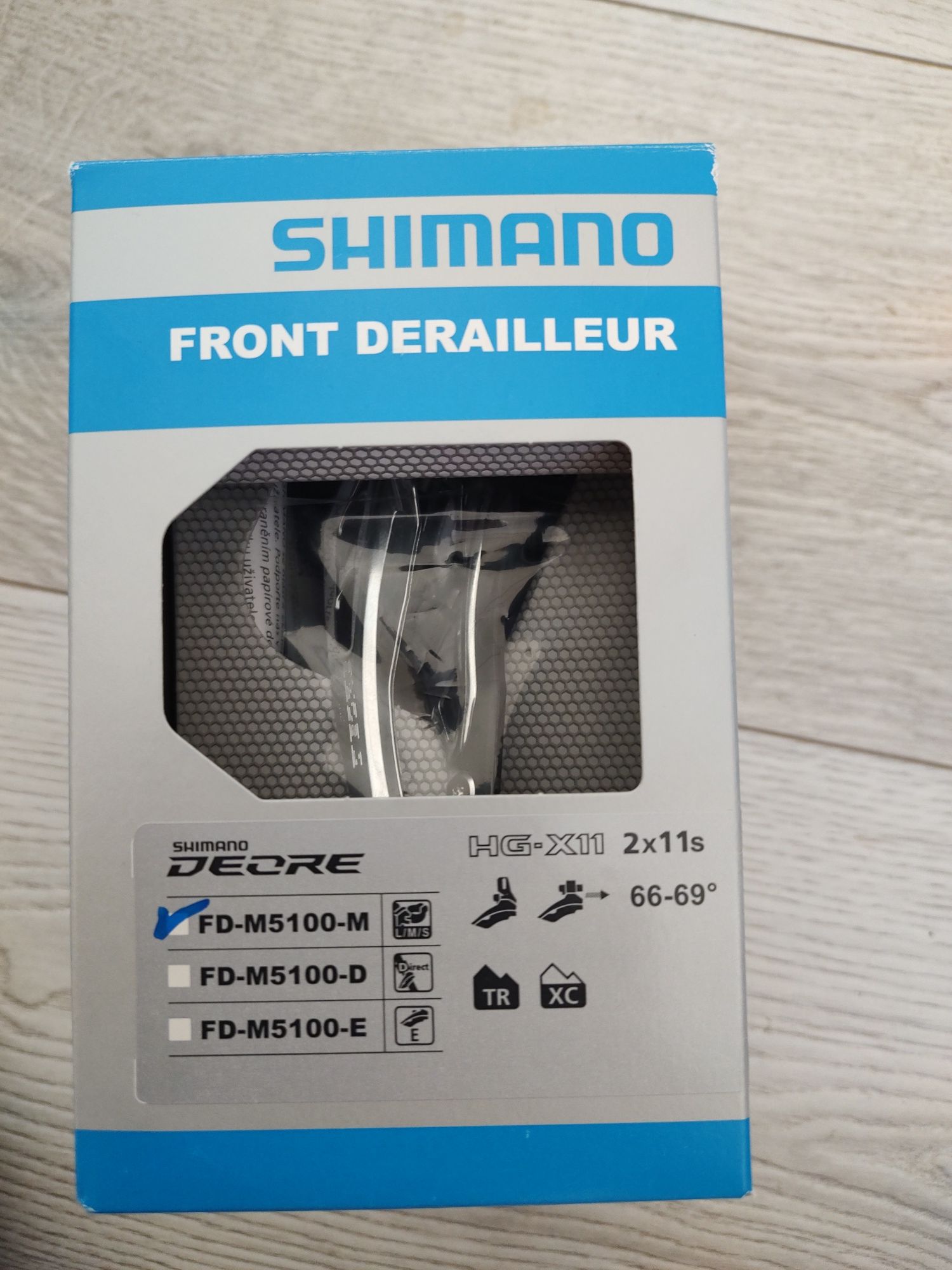 przerzutka przednia Shimano 2x11