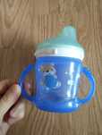 Butelka Canapol Babies z uchwytem 180 ml, miękki ustnik