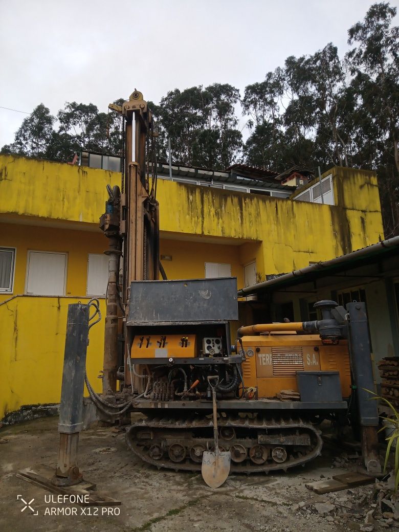 Furos captação de água