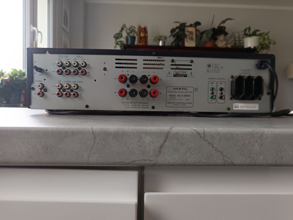 Onkyo A-8940 – klasyczny wzmacniacz stereo, sprawny, made in Japan