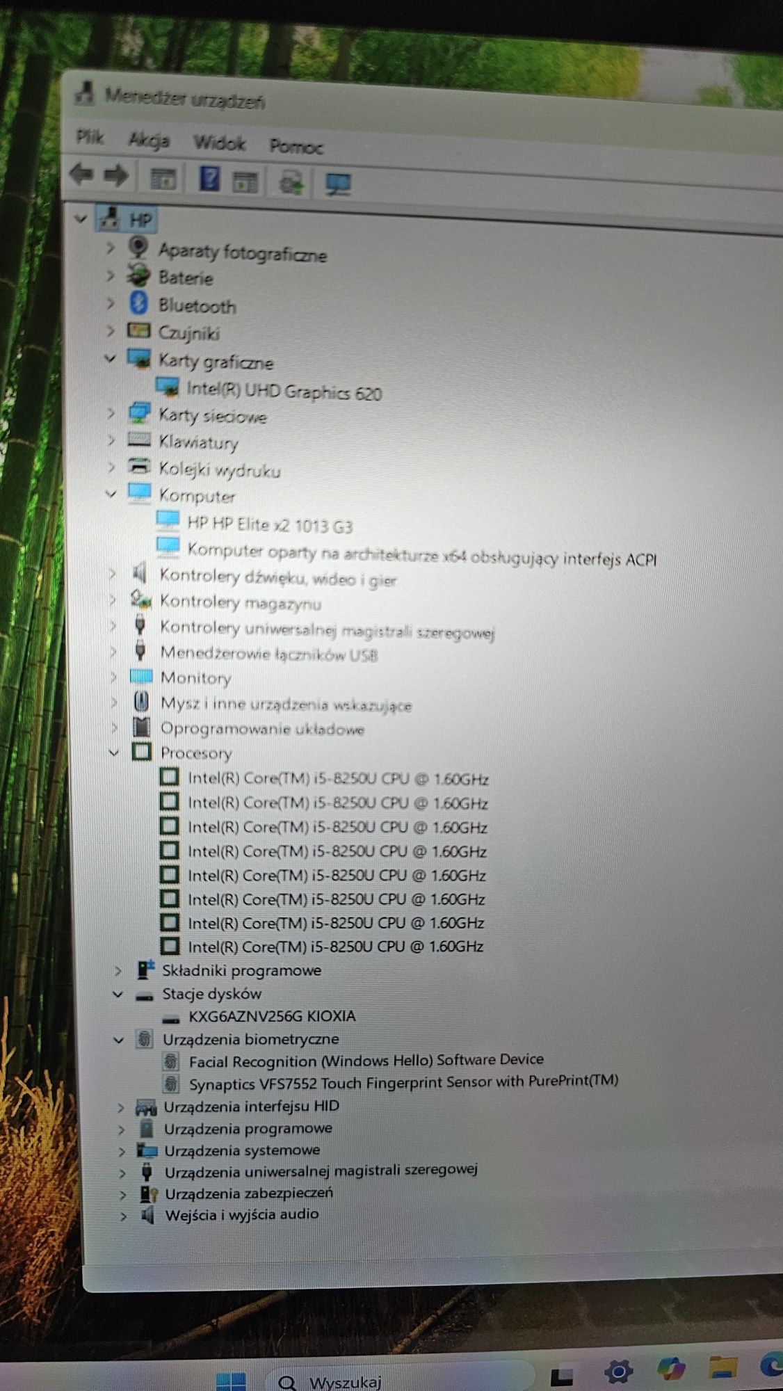 Laptop tablet w jednym HP Elite X2 1013 G3, 16GB, Intel i5 8gen, 256GB