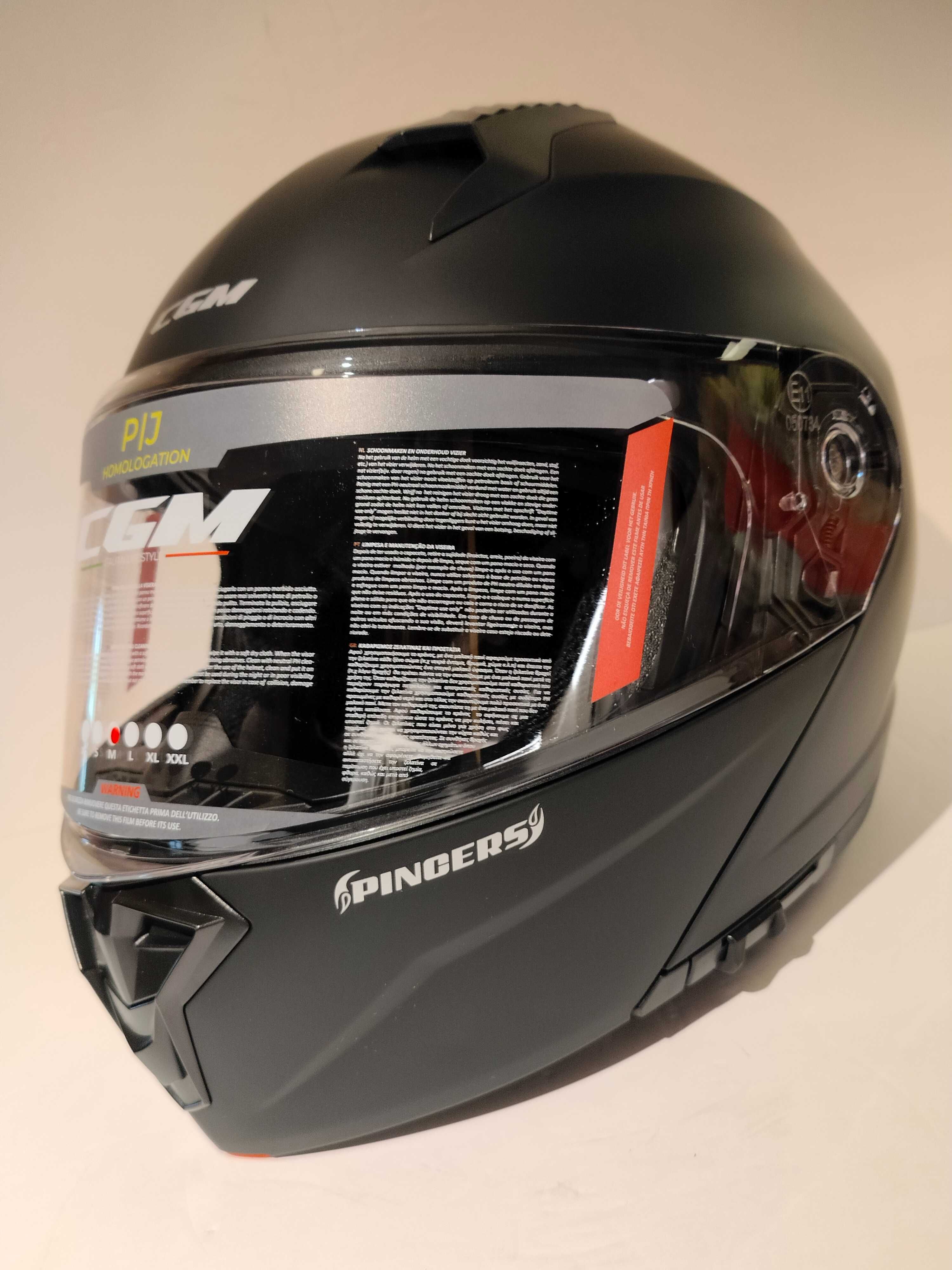 Capacete modular CGM Dupla-Homologação P/J mota scooter novo